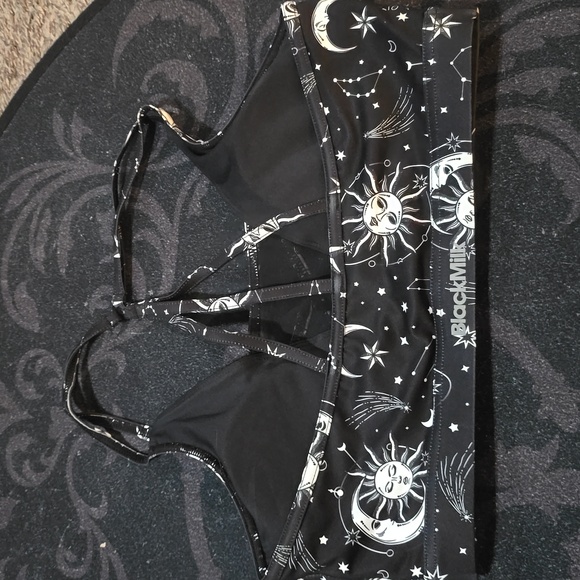 Black Milk Sun And Moon Sheer V Crop - Picture 4 of 5